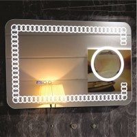 Огледало за баня LED с нагревател, 90х60 см